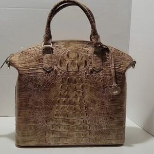 Brahmin Large Duxbury Croc Bag